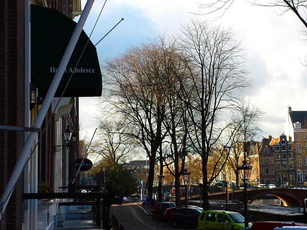 Hotel Adolesce Amsterdam Exteriör bild